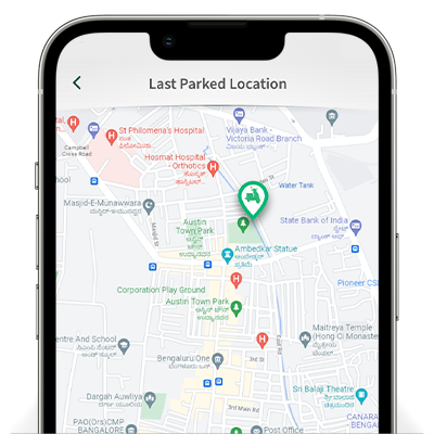 Last parked location